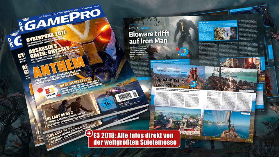 GamePro 8/2018 - jetzt am Kiosk!