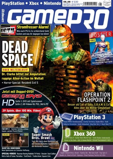 Meine Lieblings-Ausgabe: 08/2008 - Auf unsere Coverstory zu Dead Space bin ich immer noch ein bisschen stolz. Schließlich waren wir damals das erste Magazin das es gewagt hat, diesem noch unbekannten Spiel gleich eine Titelstory zu widmen. 