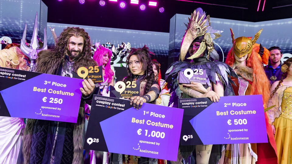 Auf der ganzen Messe sind fantastische Cosplayer anzutreffen und es gibt sogar einen Contest!