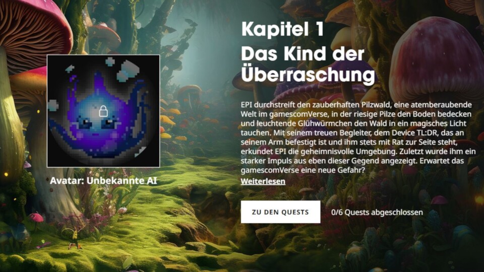 Die Geschichte von Epix startet dieses Jahr in einem verträumten Pilzwald.