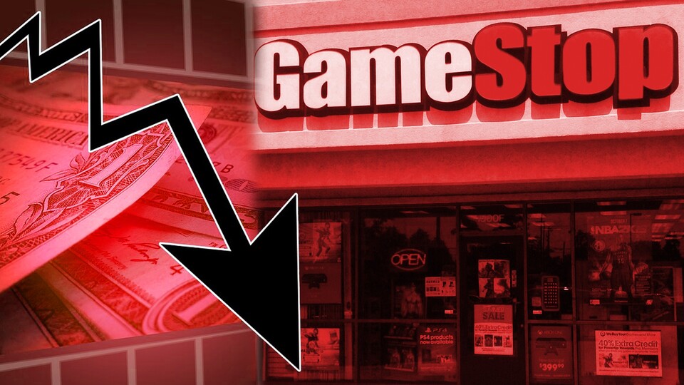 Die GameStop-Aktie ist drastisch gefallen.