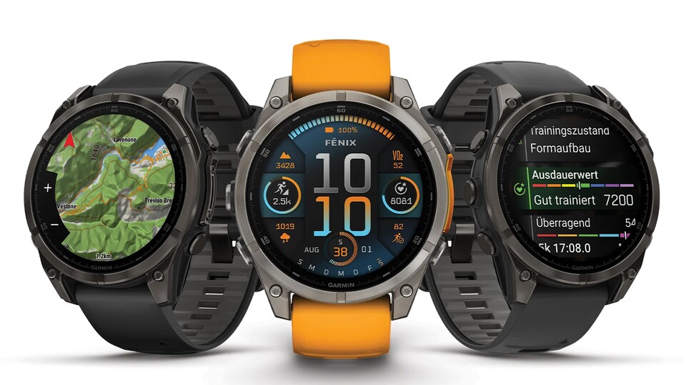 Mit bis zu 16 Tagen Laufzeit und satten 32 Stunden Dauer-GPS lässt die Uhr klassische Smartwatches weinend in der Ecke stehen.