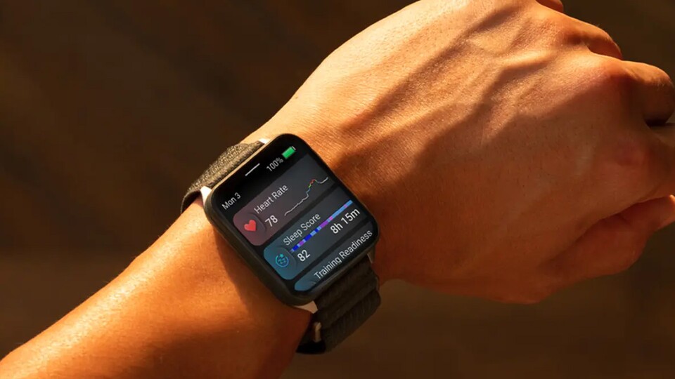 Die Garmin Venu X1 fällt null als klobiger Tech-Klotz auf. Wer bei diesem hauchdünnen Design aber denkt, dass da technisch der Rotstift angesetzt wurde, ist komplett schiefgewickelt.