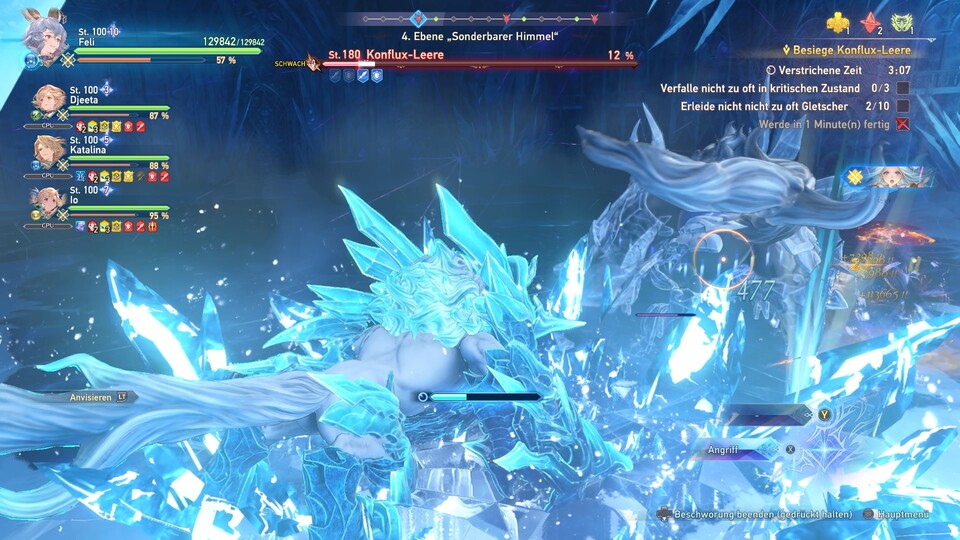 Managarmr gegen Managarmr ist ein Augenschmaus. (© Cygames)