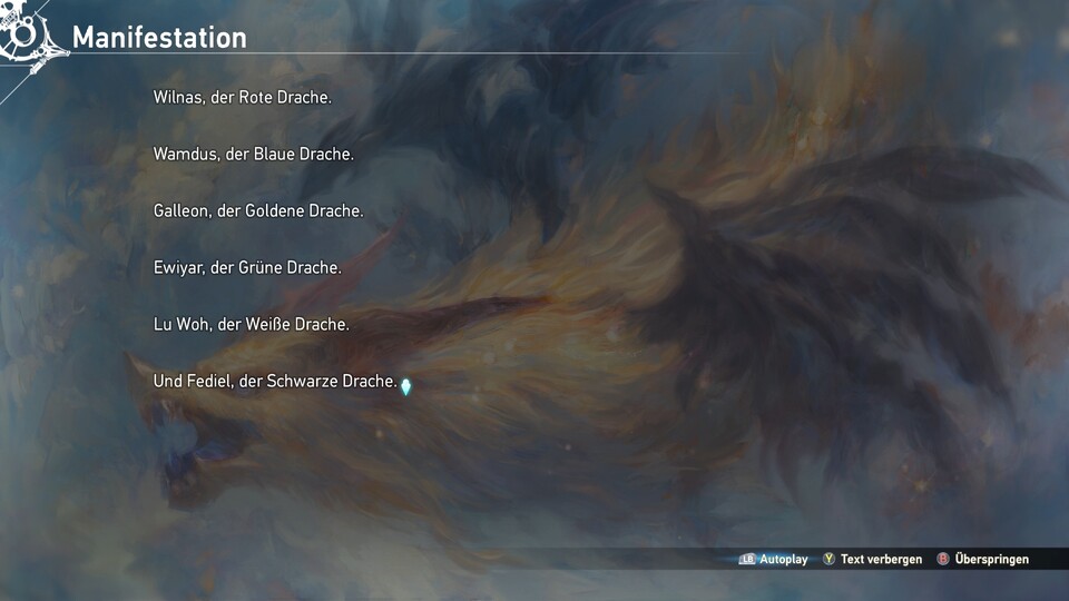 Wer Ednless Ragnarok spielt, muss mit einigen Visual Novel-Elemente in der Story rechnen. (© Cygames)