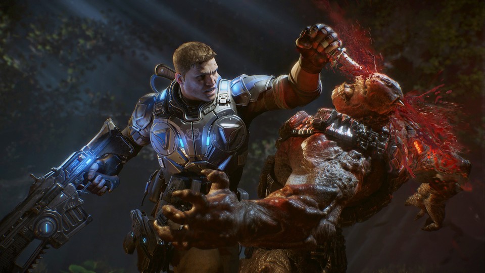 Die Koop-Kampagne von Gears of War 4 wird dank Xbox Play Anywhere übergreifend zwischen PC- und Xbox-One-Spielern funktionieren.