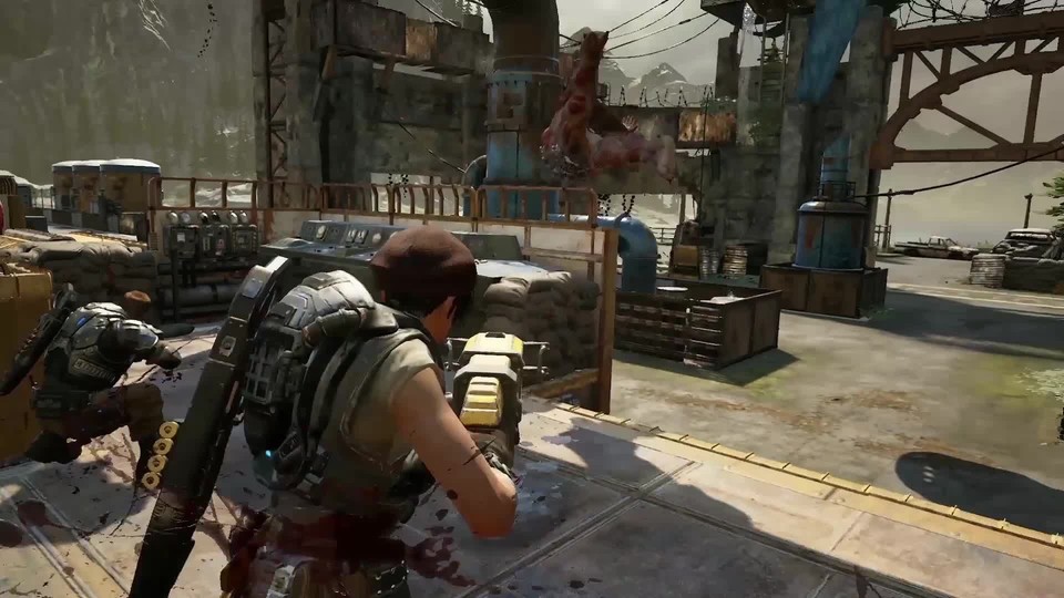 Gears of War 4 - Gameplay-Clip zeigt brutale Exekution