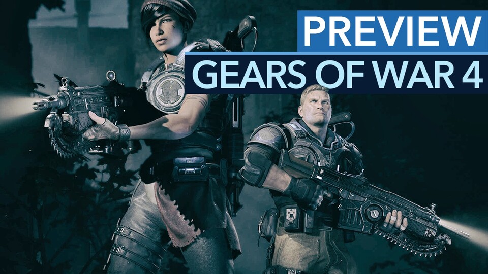 Gears of War 4 - Völkerball mit Kettensägen-MGs