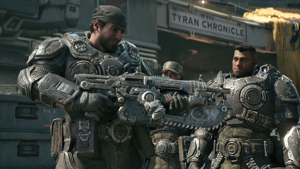 Das Lancer-Kettensägenbajonett dürfte auch im Multiplayer-Modus zum Einsatz kommen.