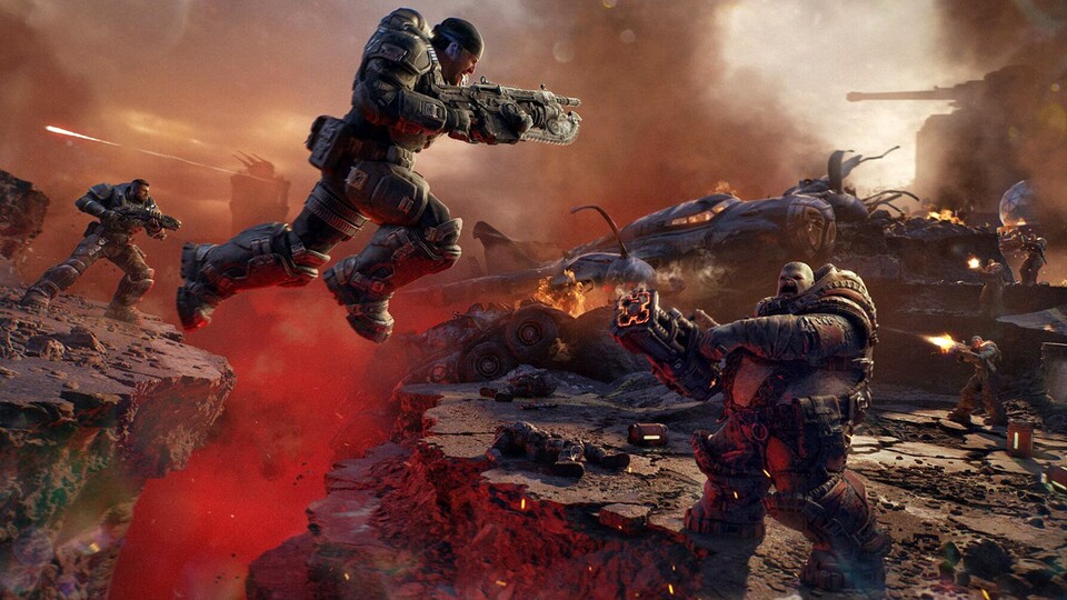 Marcus Fenix und Co. sind in E-Day deutlich agiler als in bisherigen Teilen.