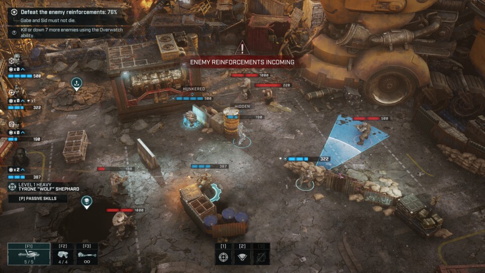 Auch wenn sich Gears Tactics gut mit einem Controller spielen lässt, die Steuerung mit Maus und Tastatur fühlt sich im Taktik-Genre natürlicher an.