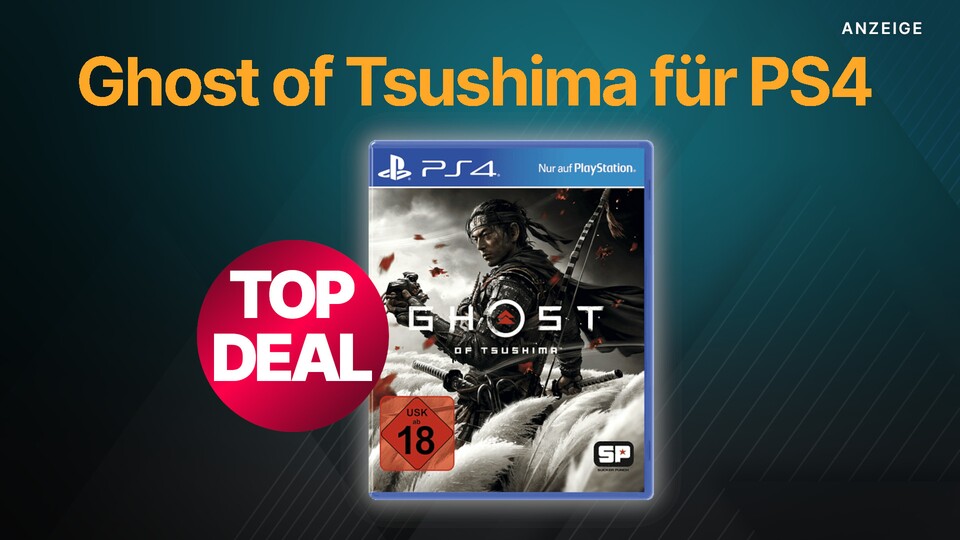 Bei Otto könnt ihr Ghost of Tsuhima für die PS4 gerade günstig im Angebot bekommen.