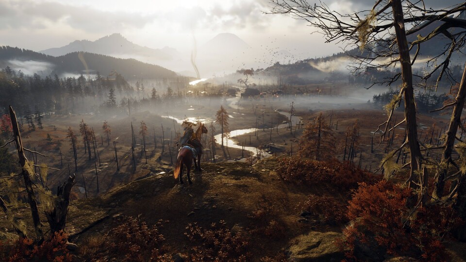 Die Ashoro-Ausläufer sind arg gezeichnet, versprühen aber eine tolle Atmosphäre.