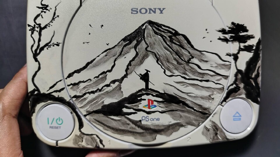 Das Special Design macht auch auf der PSOne einiges her. (Bild: Symon_joestar auf Reddit)