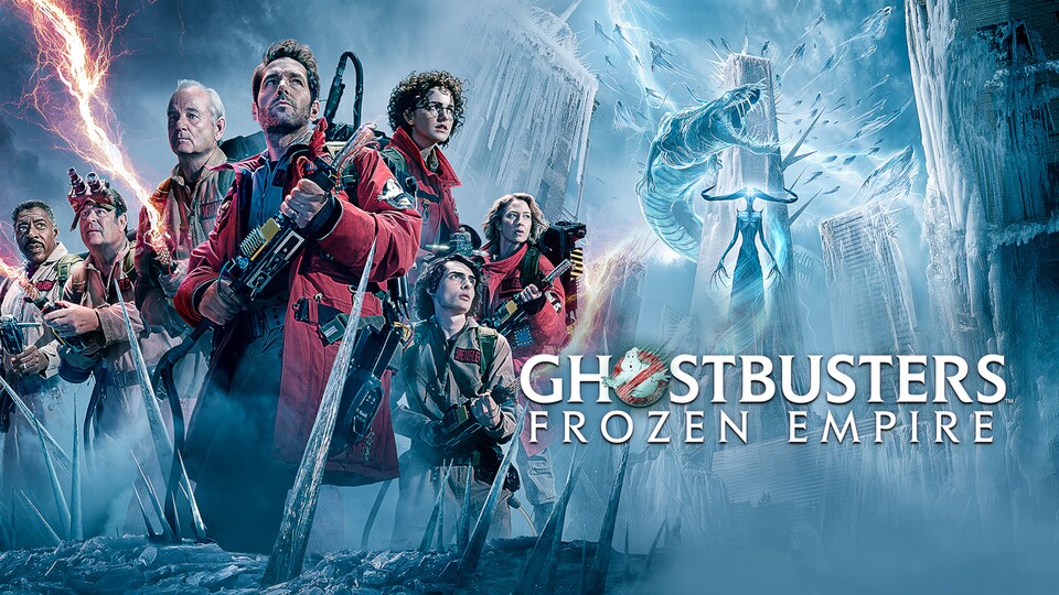 Ghostbusters: Frozen Empire vereint die alten Helden mit dem neuen Cast.