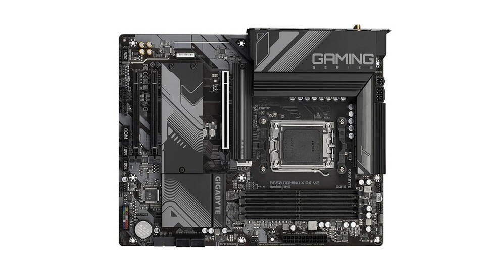 Auf so einem Gigabyte B650-Mainboard wurden noch zwei vergessene M.2-SSDs entdeckt.