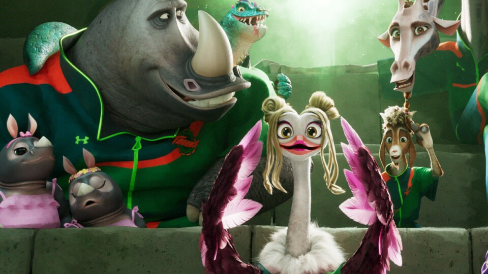 Wer spricht in GOAT welchen Charakter? (Bild: Sony Pictures Animation CTMG)