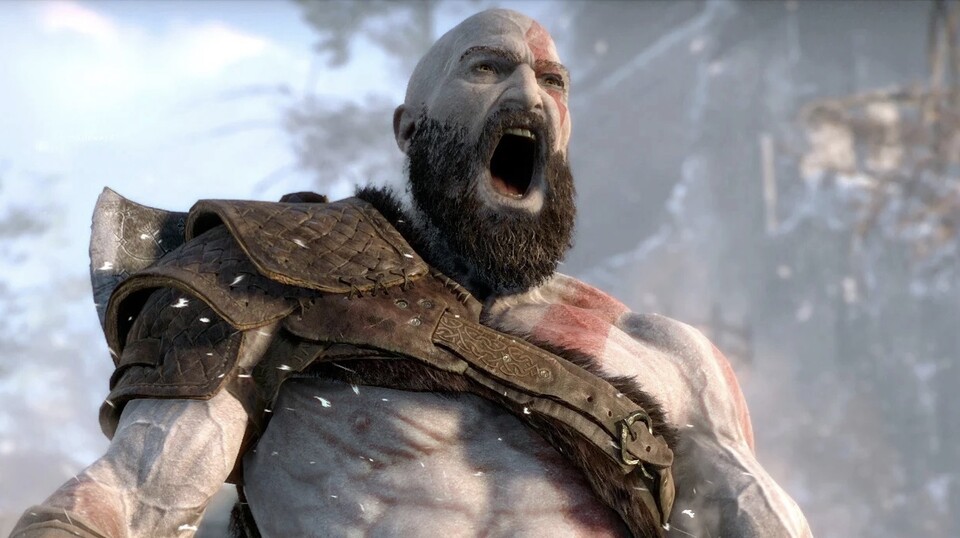 Auch Kratos wird da (mal wieder) wütend.