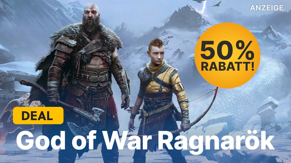 God of War Rangarök gibts nur noch kurze Zeit bis zu 50 Prozent günstiger im Days of Play Sale.