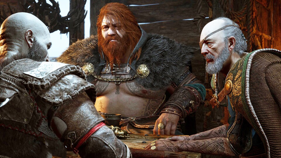 Odin ist ein Charakter, der immer mehrere Schritte voraus ist, und das schmeckt Kratos gar nicht.