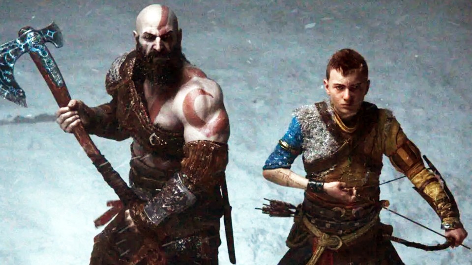 In God of War 2: Ragnarök haben Kratos und Atreus offenbar viele Feinde.