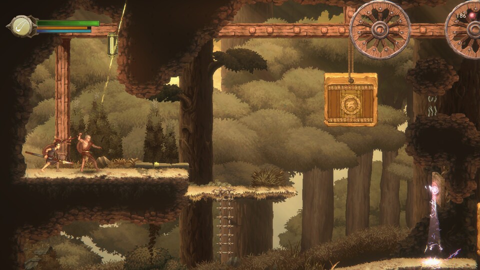 Bislang werden auch immer wieder kleine, motivierende Rätsel eingestreut.