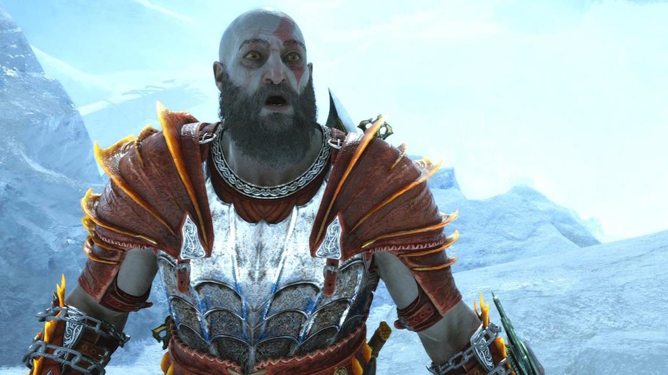 Kratos ist erstaunt, was ihn in Valhalla alles erwartet.