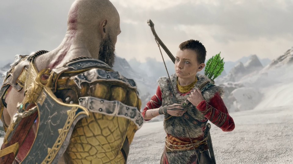 God of War - Vater +amp; Sohn: Gefühlvoller Trailer geht auf Beziehung von Kratos und Atreus ein