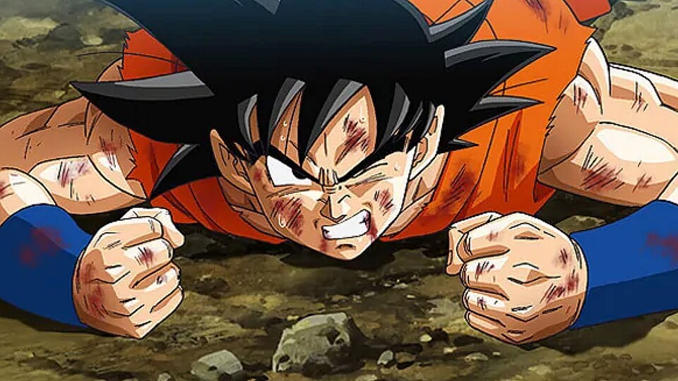 Gokus kann es kaum glauben, dass er so einfach besiegt wurde. (Bild: © Toei Animation)