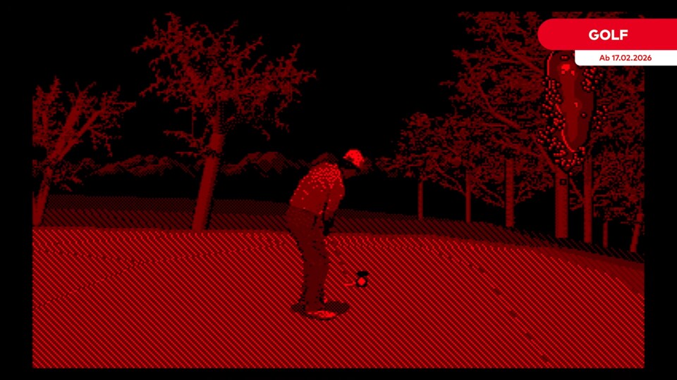 GOLF für Virtual Boy ist eine erstaunlich realistische Sportsimulation.