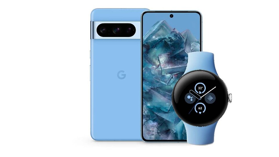 Zum Pixel 8 Pro gibts die Pixel Watch 2 gratis dazu!