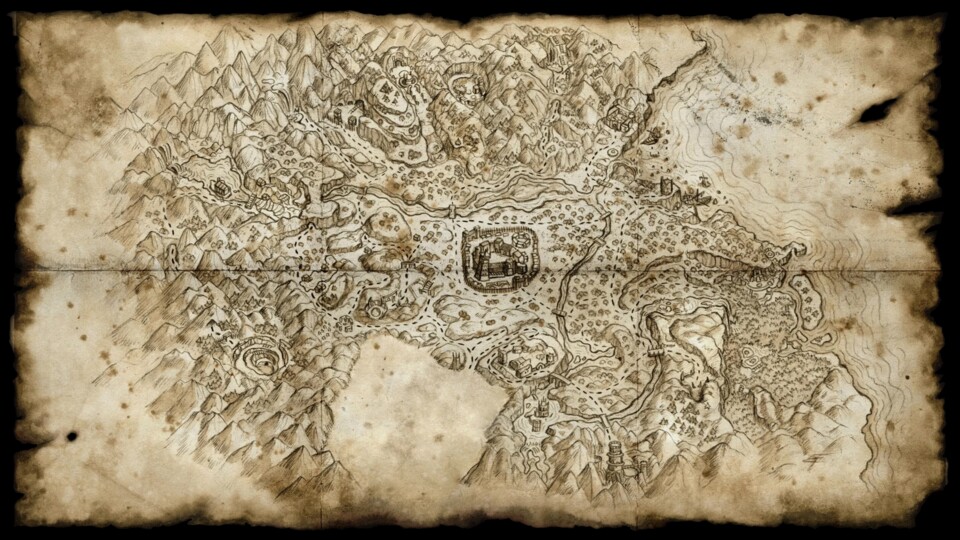 Die Map der gesamten Kolonie.