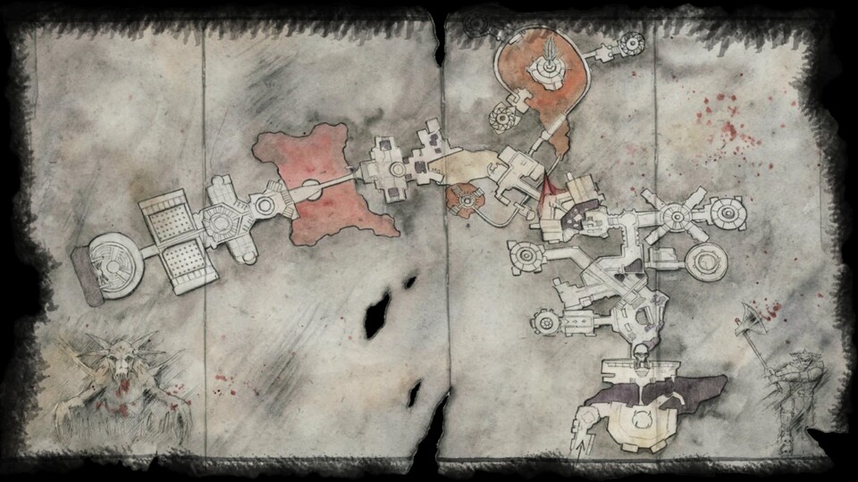 Die Map des Schläfertempels.