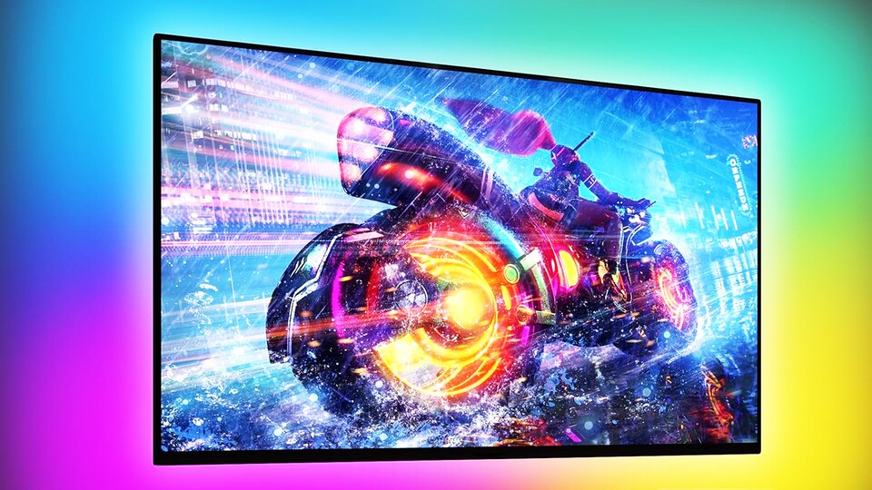 Eine Hintergrundbeleuchtung lässt das Bild so viel mächtiger wirken!