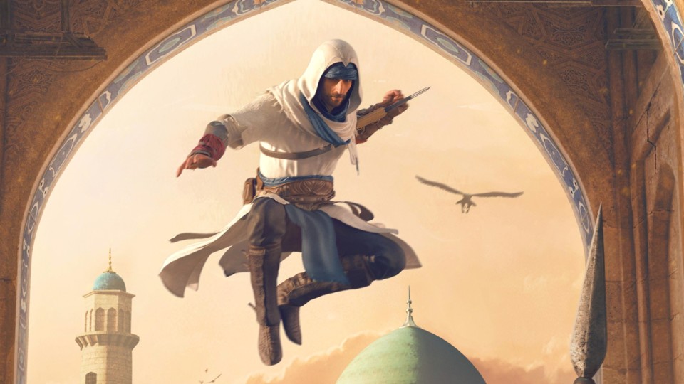 Assassins Creed Mirage verzichtet darauf, Gegenwarts-Gameplay einzubauen.