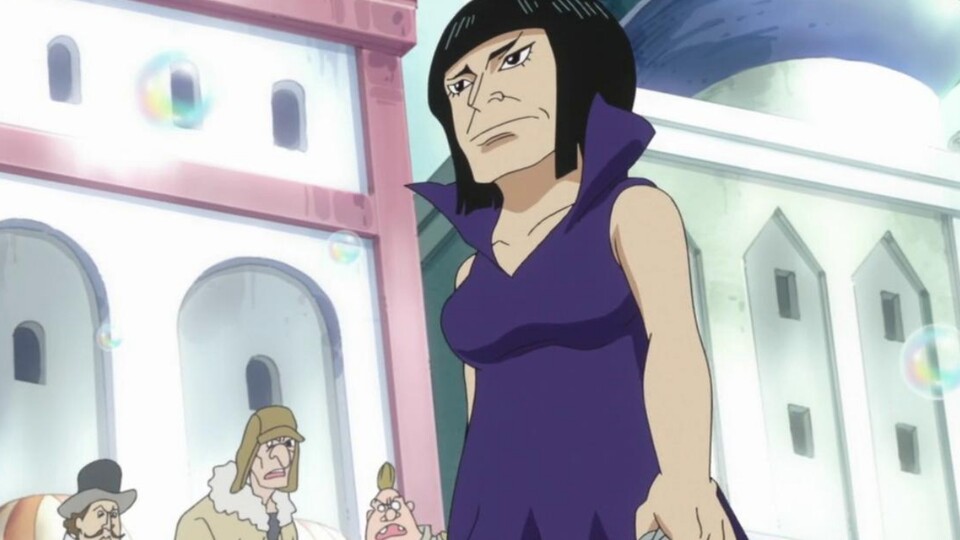 Im Vergleich zu Nico Robin ist Cocoa etwas kleiner. (Bild: © Toei Animation)