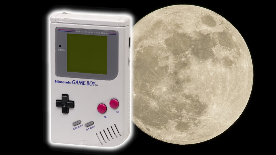 Ein Reddit-Nutzer hat den Mond mit seiner bald 30 Jahre alten Game Boy Kamera fotografiert.