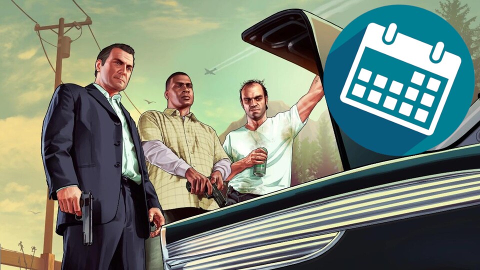 Trevor, Franklin und Michael aus GTA 5 sehen auch so aus, als würden sie nach dem ersten Trailer von GTA 6 Ausschau halten.
