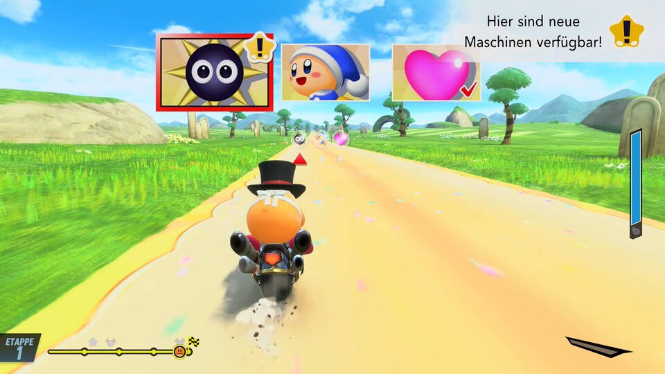 In Road Trip müsst ihr einmal pro Stage entscheiden, welche Abzweigung ihr wählen wollt. Die Story selbst verändert sich dadurch jedoch nicht.