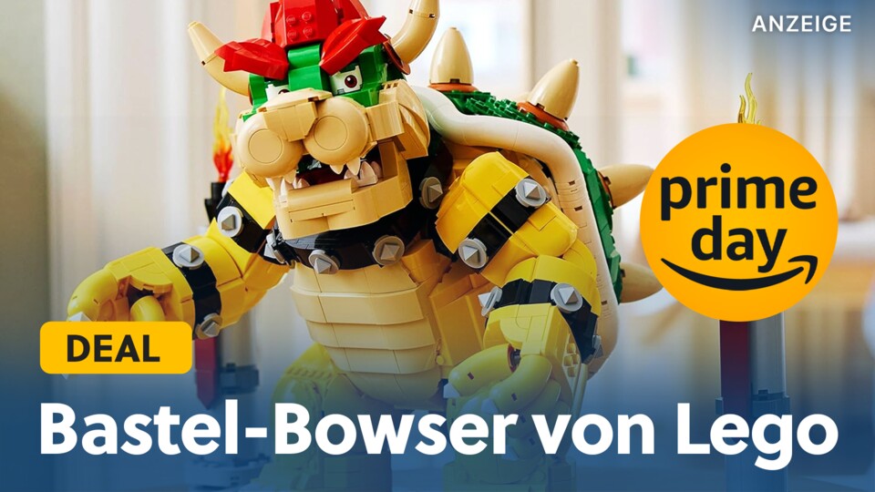 Auch in Legostein-Form sieht der ikonische Bowser mit über 2800 Teilen richtig schick aus.