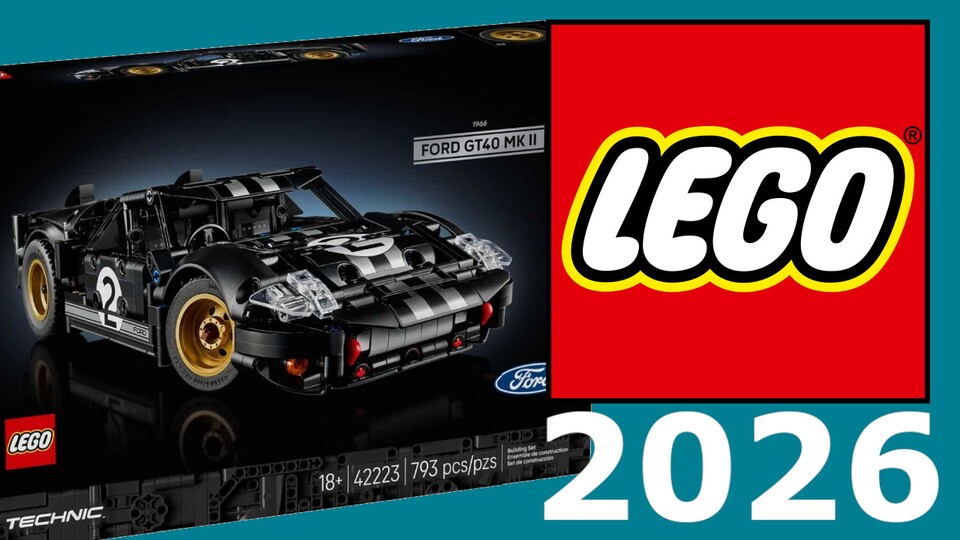 Das sind die Technic-Neuheiten bei LEGO in 2026.