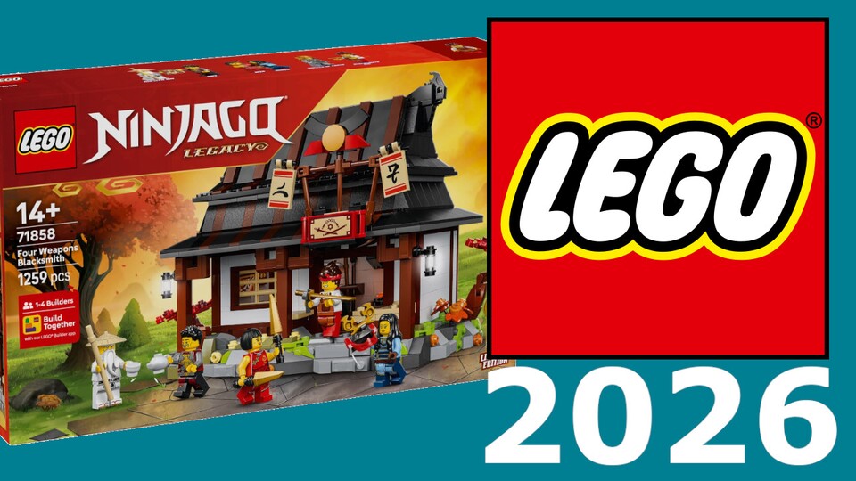Das sind die Ninjago-Neuheiten bei LEGO in 2026.