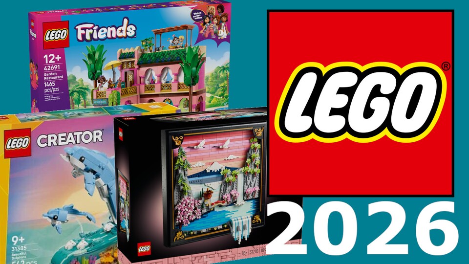 Wir zeigen euch hier alle LEGO-Sets, die in 2026 auf den Markt kommen werden.