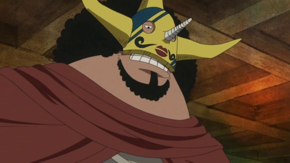 Unterschiedlicher können sie nicht sein! Mounblutain hat immerhin an die Maske von Sogeking gedacht, auch wenn die etwas anders aussieht als die des echten Sogeking. (Bild: © Toei Animation)