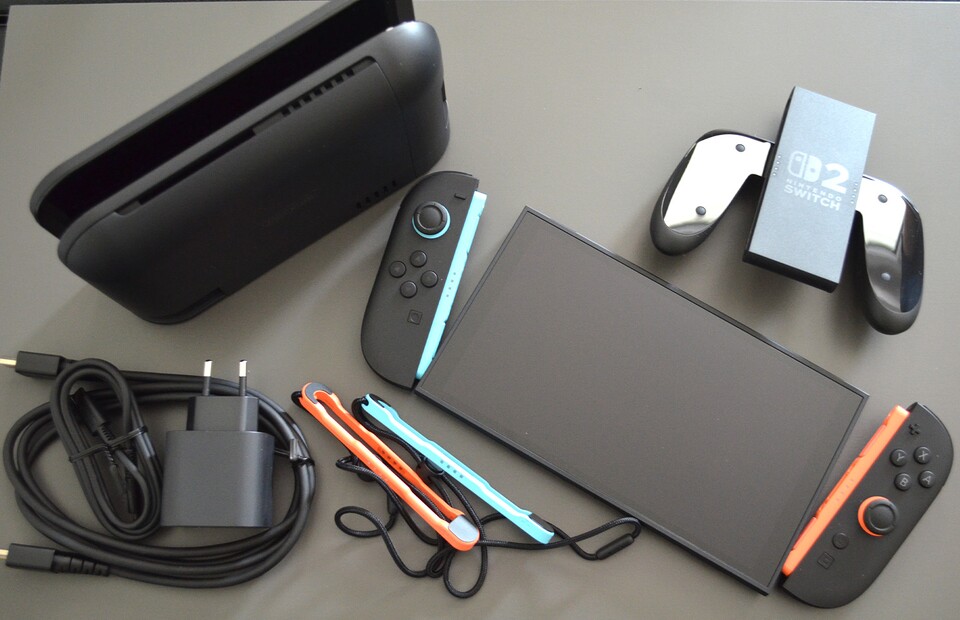Das steckt in der Verpackung der Nintendo Switch 2.