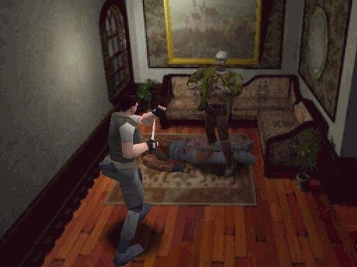 Wer Resident Evil gespielt hat, wird diesen Burschen nicht so schnell vergessen. Schließlich war er der erste Zombie, dem man im Spiel begegnet.