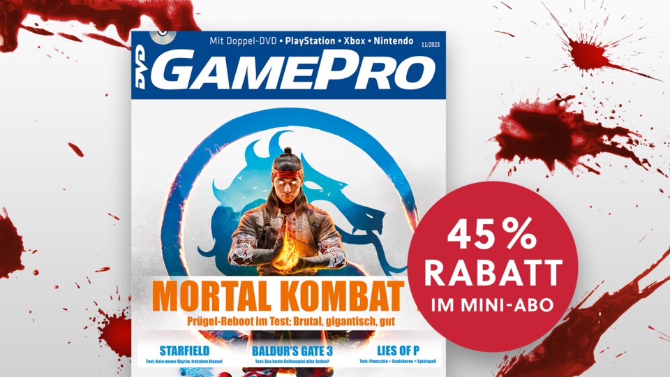 GamePro 1123 mit riesiger Titelstory zu Mortal Kombat 1. Direkt zum günstigen Mini-Abo!