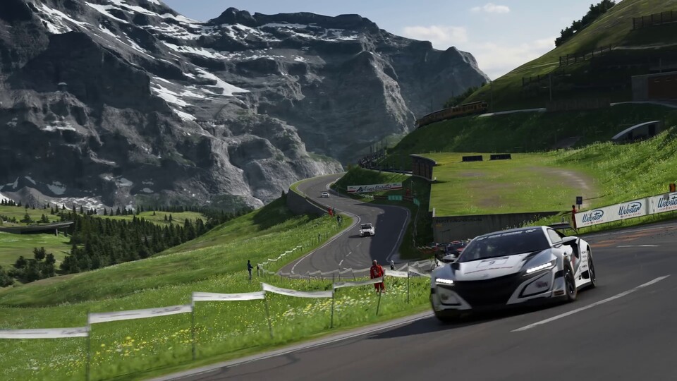 Il percorso della parete nord dell'Eiger era già disponibile, tra gli altri, in GT5 e GT6.