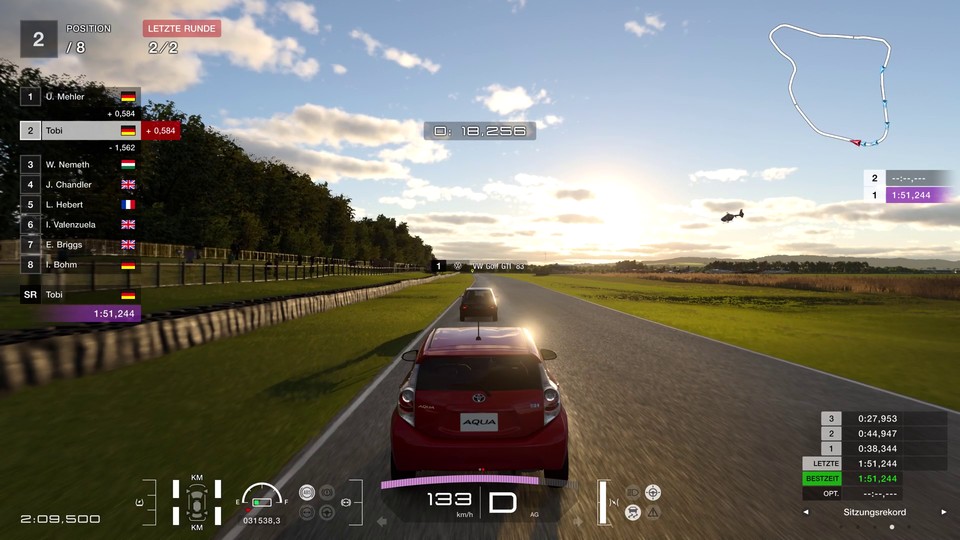 Fast wie in echt: Das Beleuchtungssystem von Gran Turismo 7 ist exzellent.