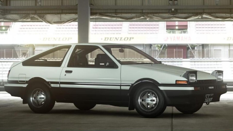 Auch neu hinzugekommene Klassiker, wie der AE86 sind in der neuen Gran Turismo Sport-Version direkt enthalten.